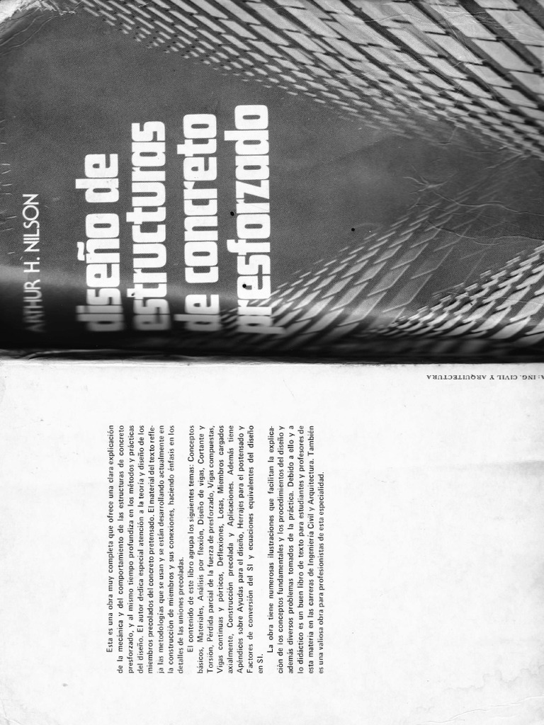 diseo de estructuras de concreto presforzado nilson